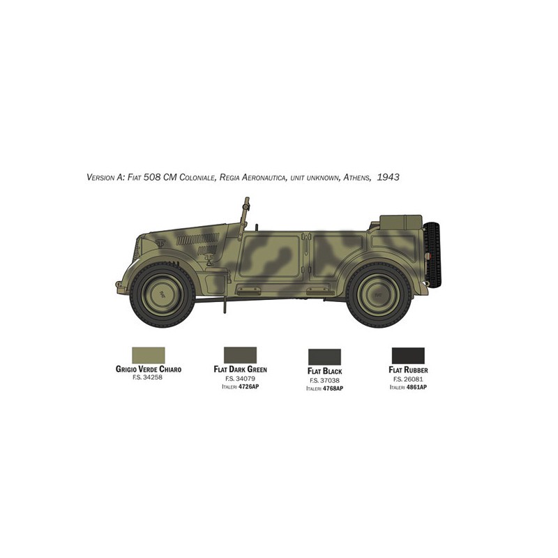 508 CM Colonial Military model kit