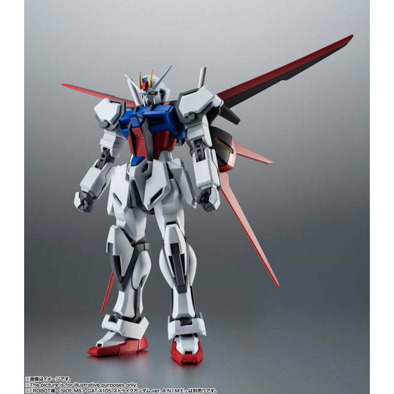 Mobile Suit Gundam Seed Accessories Robot Spirits (SIDE MS) AQM/E-X01 Striker Wing & Option Parts Set 15cm Bandai
