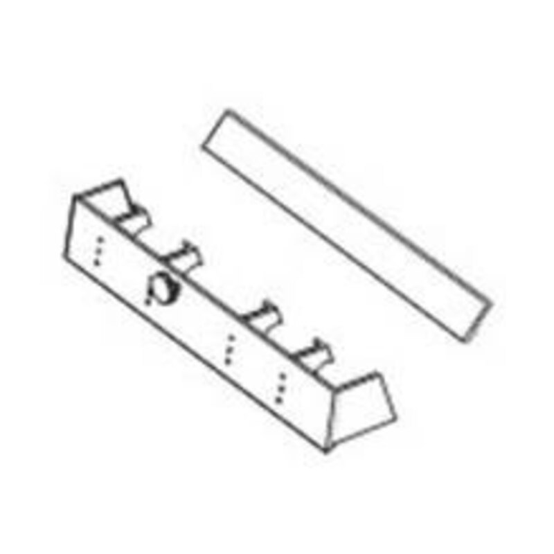 Pz.Kpfw.III Ausf.L new rear superstructure armour (designed to be assembled with model kits from Tamiya)