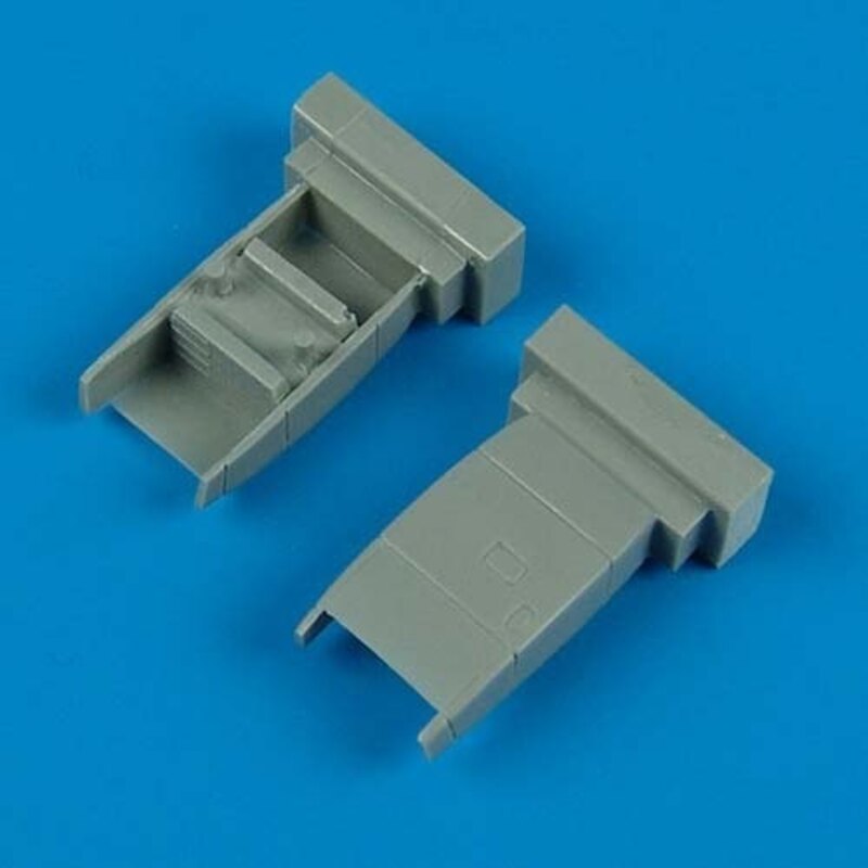 Supermarine Spitfire Mk.XIV wing radiators (designed to be assembled with model kits from Fujimi)