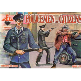 American Policemen and civilians Figures