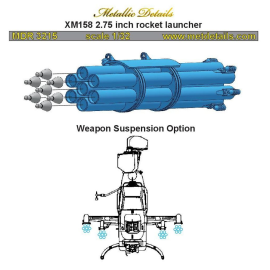XM158 2.75 inch rocket launcher 