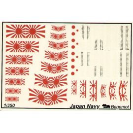 Japanese Imperial Flag Mission Marking Decal