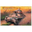 Hotchkiss H35 early version France 1940 with 37mm SA38 gun