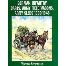 German Infantry carts army field wagons and sleds 1900-1945