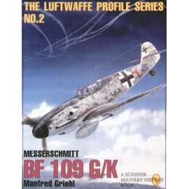 Book Messerschmitt Bf 109G/K Book about airplane