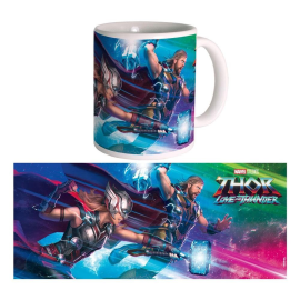 Thor: Love and Thunder mug Mighty and Worthy 