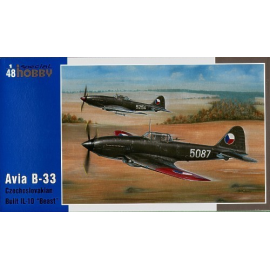 Avia B-33 Czechoslovakian built II-10 Beast Model kit