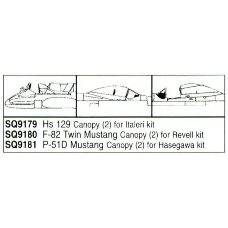 North American P-51D Mustang (designed to be assembled with model kits from Hasegawa)