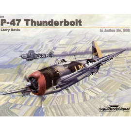Book Republic P-47D Thunderbolt (In Action Series) Book about airplane