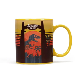 Jurassic Park thermal effect mug Gates 