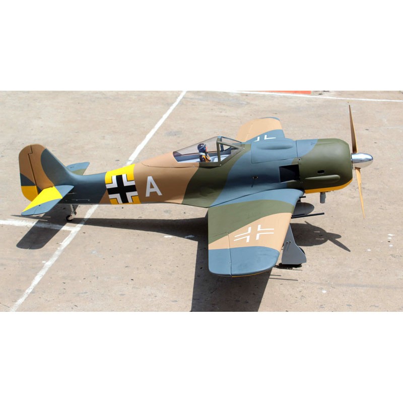 Seagull Rc Plane Focke Wulf Fw 190 A 5 55cc Arf With 1001hobbies