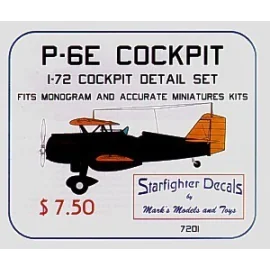 Boeing P-6E cockpit set (designed to be assembled with model kits from Accurate Miniatures and Monogram)