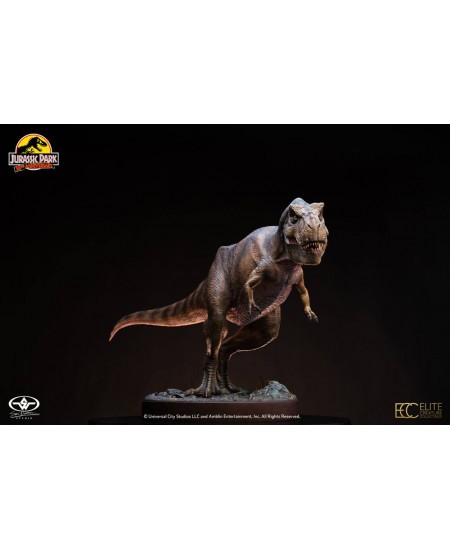 Jurassic Park Demi Art Scale Statue 1/20 T-Rex attacks Donald Gennaro –  MammaMeLoCompri