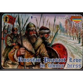 Russian Medieval Peasant Levy (winter dress) Historical figures