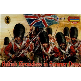 British Grenadiers in Summer Dress Figures