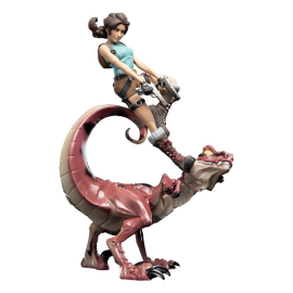 Tomb Raider Mini Epics Lara Croft & Raptor figure 24 cm Figurine