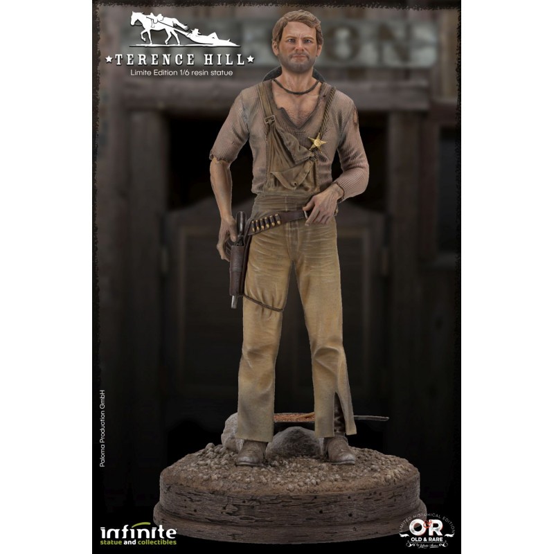 TERENCE HILL OLD&RARE 1/6 RESIN STATUE Statue