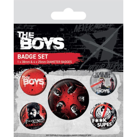 THE BOYS (STENCILED) BADGE PACK 