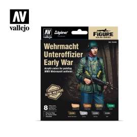 ALPINE WEHRMACHT EARLY W COLOR SET 70246 