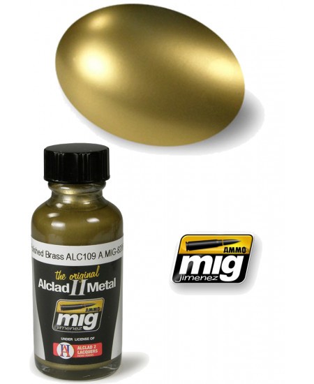 Ammo MIG Acrylic Brass