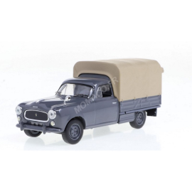 PEUGEOT 403 PICK-UP NIGHT BLUE WITH BEIGE COVER
