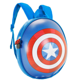 Marvel to Backpack Eggy Captain America Shield Cap 