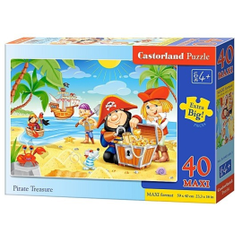 Puzzle PIRATE TREASURE MAXI PIECES 