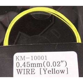 0.45MM WIRE YELLOW 