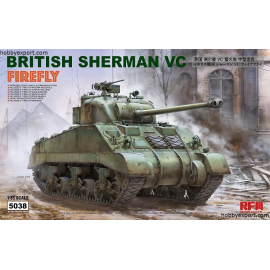 BRITISH SHERMAN VC FIREFLY Model kit