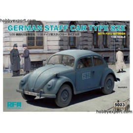 GERMAN STAFF CAR TYPE 82E WITH FULL INTERIOR Model kit