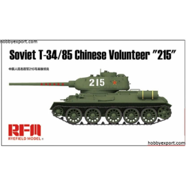 T34 85 NO.183 FACTORY CHINESE VOLUNTEER Model kit