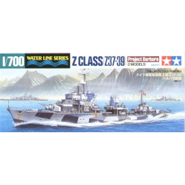 German Destroyer Z Class (Z37-39) Project Barbara (2 MODELS) Boat model kit