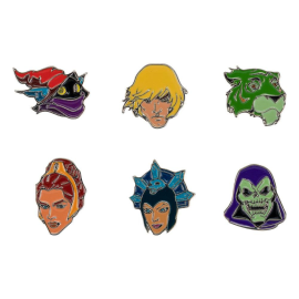 Masters of the Universe pack of 6 Character badges