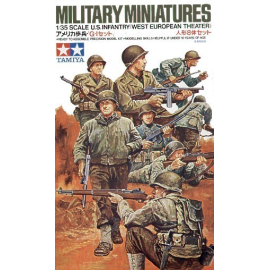 8 US Infantry European Theatre Figures