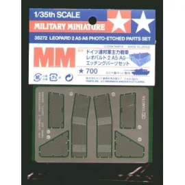 Leopard 2 A6 Photo detail set (designed to be assembled with model kits from Tamiya)