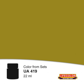 US Army Uniforms Olive Drablight Mustard Acrylic Paint 22ml 