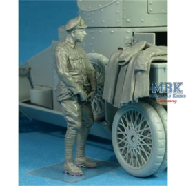 RNAS Armoured Car Division Petty Officer Relief Figures