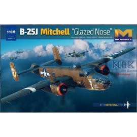 B-25J Mitchell Glazed Nose Model kit