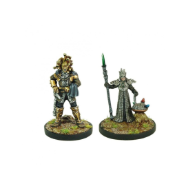D&D MARLOS URNRAYLE & EARTH PRIEST FIG Figurines for role-playing game