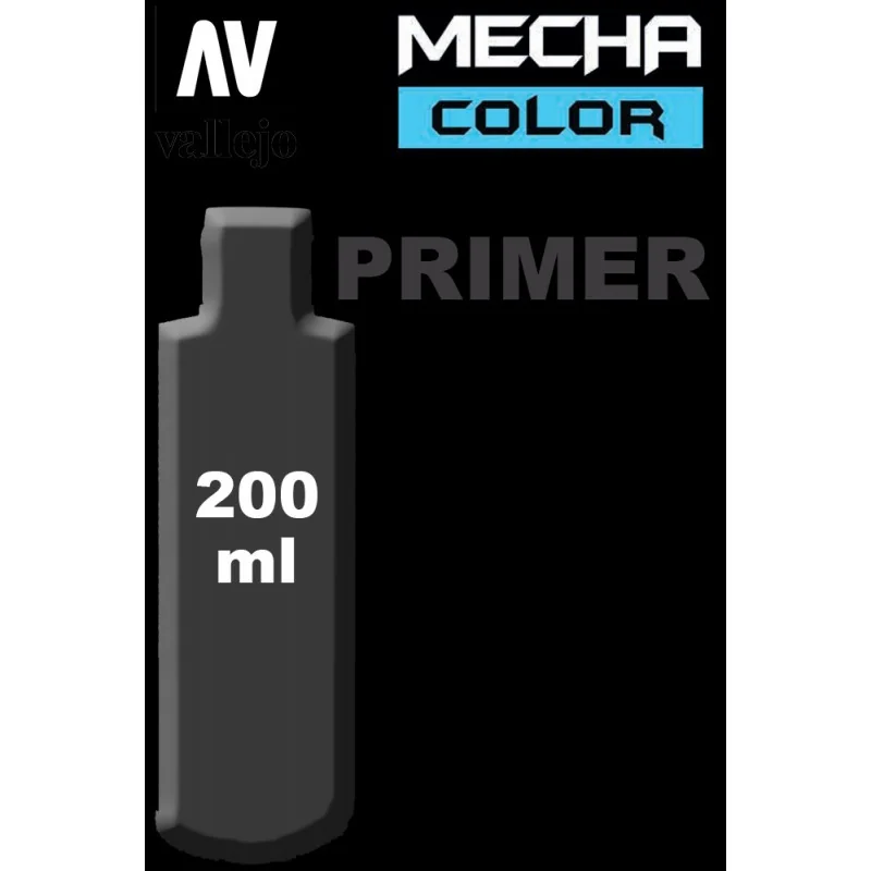 White Primer Mecha Color 60ml Bottle Vallejo Paint