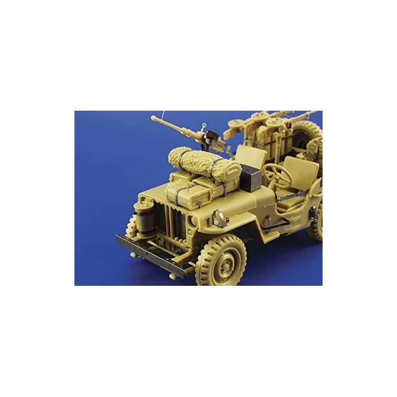 SAS Willys Jeep (designed to be assembled with model kits from Tamiya TA35033)