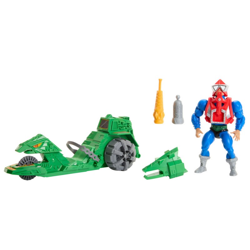 Masters of the Universe Origins and Mekaneck & Ground Ripper 14cm Vehicle Figurines