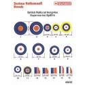 RAF National Insignia Part 1. - Supermarine Spitfire sizes