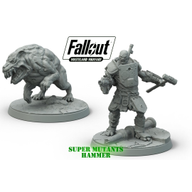 FALLOUT WW SUPER MUTANTS HAMMER Board game and accessory