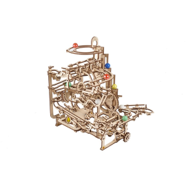UGEARS Mechanical Models: BALL CIRCUIT STAGE HOIST Wooden model kit