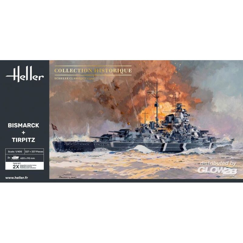 Bismarck + Tirpitz TWINSET Heller