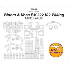 Blohm & Voss BV-222V-2 Wiking (designed to be used with Revell and Supermodel kits) RV04383) 