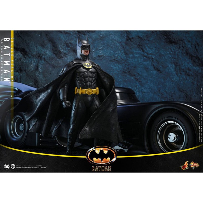 Hot toys action figure Batman (1989) Movie Masterpiece Batman (Deluxe Ver...