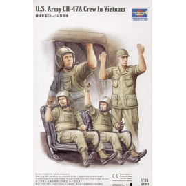 US Army Boeing CH-47D Chinook Crew in Vietnam Figures